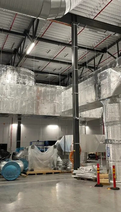 Aspect Mechanical services | VENTILATION | SITE SUPPLIES | fabrication of sheet metal and ductwork for the HVAC industry |